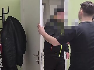 married installer-worker accepts offer lets blowjob
